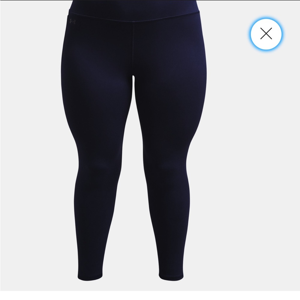 Women's UA Motion Ankle Leggings Plus Size 1X Midnight Navy NWT